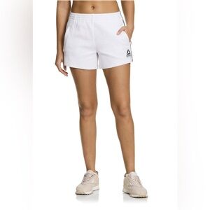 Reebok Women's Athletic White Shorts